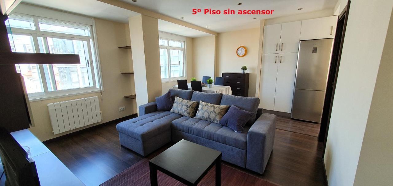 Coqueto Apartamento De 2 Habitaciones En Zona Estacion Tren A Coruña Buitenkant foto