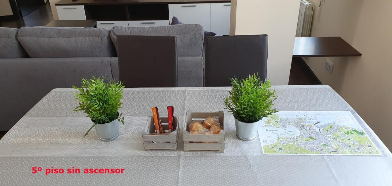 Coqueto Apartamento De 2 Habitaciones En Zona Estacion Tren A Coruña Buitenkant foto